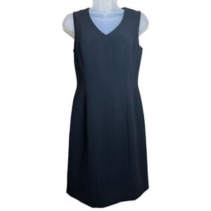 Ann Taylor Loft Petites Black Dress Womens Size 2P Sleeveless Little Black Dress